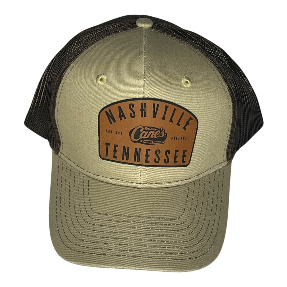 Raising Cane's Nashville Tennessee Flagship Opening Mesh Snapback Trucker Hat